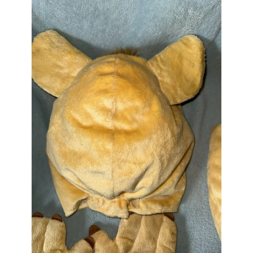 DISNEY STORE SIMBA LION KING PLUSH COSTUME BABY TODDLER SIZE 3T 3 YEARS RARE